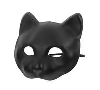 OUNONA de Cosplay Panthère Animal Décoratif Demi Face pour Fête Halloween et Déguisement Confortable et
