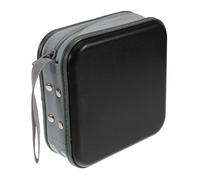 OUNONA De Rangement pour 48 Pochettes Intérieures Boîtier De Rangement pour Petit Support De Rangement pour DVD Boîtier Portable Unités De Rangement Organisateur en