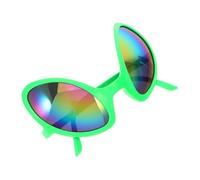 OUNONA de Soleil Fluorescentes Vertes Cosplay Accessoires Costume Fête Amusantes Style Extraterrestre pour Halloween et Événements
