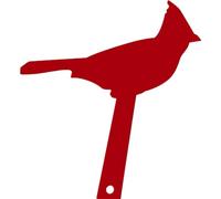 OUNONA Décoration Boîte aux Lettres en Acrylique Forme D'oiseau Résistante aux Intempéries Panneau Décoratif Simple Ornement Jardin Extérieur Insert Décoratif Piquet Ornemental Robuste