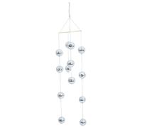 OUNONA Décoration Disco Ball Suspendue Extérieure Mobile Vent Miroir pour Jardin Balcon Patio Ornement Lumineux et Léger pour Fête et Chambre