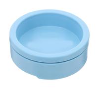 OUNONA Décortiqueuse à Riz Manuelle en Plastique Blanc Portable Plateau Rond pour Éplucher les Céréales, Facile à Nettoyer, pour Camping en Plein Air et Milieux Campagnards