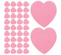 OUNONA Dissolvant Vernis Ongles Lingettes 200 Feuilles Absorbantes sans Peluches Format Voyage Boîte Rose de Cœur pour Ongles Gel et Acrylique