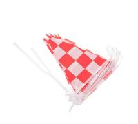 OUNONA Drapeau à Carreaux Pour Course Automobile Décorations De Voiture De Course Drapeau Pour Voiture Et Événement Sportif Pour Fête Anniversaire