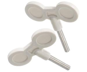 OUNONA e Remontage pour Boîte à Musique en Métal Blanc, Lot de 2 Pièces, Mécanisme de Remontage pour Réparer et Restaurer des Boîtes à Musique Anciennes