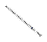 OUNONA Embout Ponceuse Ongles Acier Inoxydable Forme Entonnoir pour Manucure Professionnelle Foret Cuticule pour Éliminer Excès de Colle et Peau Morte Accessoire pour Kit Manucure