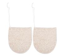 OUNONA Éponges Nettoyantes Visage 2 Pcs Gommage Doux Exfoliation Profonde Nettoyage Des Pores Pour Peaux à Sensibles