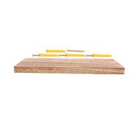 OUNONA Étagère Murale Flottante Étagère en Bois Multifonctionnel pour Cuisine De Salle De Bain Et Pépinière Étagères Flottantes Rustiques Rangement Mural Décoratif