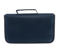 OUNONA Étui de Rangement pour CD et DVD Capacité 128, Pochette Carrée en Coton et Opp, Construction Robuste et Design Moderne pour Organiser Vos Disques en Voiture