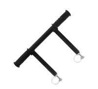 OUNONA Extension De Guidon Réglable Support D'accoudoir Amovible En Acier Inoxydable, Fixation Pour Poussette Et Fauteuil Roulant, Pratique Pour Balades Prolongées, Noir