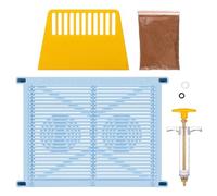 OUNONA Extrudeuse Facile à Nettoyer Manuelle en Plastique pour Fabrication de Bâtonnets Parfumés Support Bleu Couleur Aléatoire pour Salon et Salle de Yoga