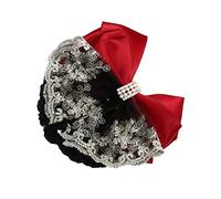 OUNONA Filet à Chignon avec Nœud Barrette pour Chignon Pince à Cheveux Décoration