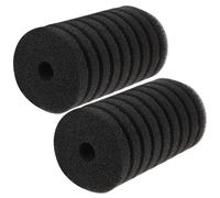 OUNONA Filtre Éponge Biochimique 2 Pièces Mousse Épaisse pour Aquarium d'eau Douce Usage Longue Durée