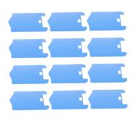 OUNONA Flying Cards Refills for Flying Insect Light Traps, 12pcs Double Sided Sticky Insert Cards, High Adhesive Performance, Compatible with Raid Essentials/STEM, for Storage Areas and