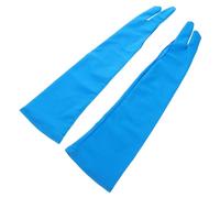 OUNONA Gants de Dessin Allongés pour Artistes Anti-taches Respirant à Deux Doigts Protection pour Peintres et Dessinateurs Confortable et Résistant Aux Taches