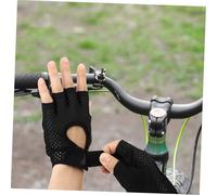 OUNONA Gants de Half Finger Respirants et Antidérapants Gants de pour Cycliste Homme Confort et Flexibilité pour VTT Randonnée et Musculation