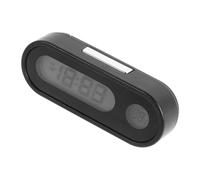 OUNONA Horloge Numérique Compacte pour Voiture avec Affichage Température et Rétroéclairage Mini Horloge Électronique de Tableau de Bord Précise et
