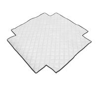 OUNONA Housse Isolante Congélateur 70x70 Cm en Film Aluminium Imperméable Maintien Température Extérieure Protection Pluie Usage Professionnel la Cuisine Restauration