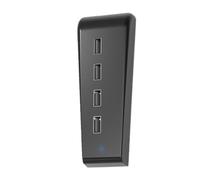 OUNONA Hub USB 2.0 Extenseur 4 Ports Compatible Console de Jeux Station d'accueil Léger Transparent pour PC Ordinateur Portable Adaptateur Répartiteur USB Gaming