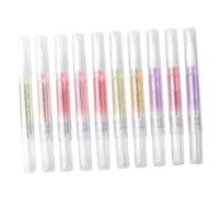 OUNONA Huiles pour cuticules et ongles, 10 pièces, stylo pour cuticules, adoucissant pour soins de la peau, usage domestique en salon