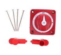 OUNONA Interrupteur de déconnexion de batterie Interrupteur de coupure de batterie marine pour bateau RV Automobile et camion Remplacement Isolateur de puissance pour applications de véhicule