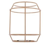 OUNONA Iron Lampshade Cage DIY Metal Wire Frame Lamp Shade Holder For Home Table Pendant Light Easy Assembly And Artistic Design Versatile For Living Dining Study