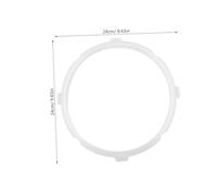 OUNONA Joint Étanchéité Silicone pour Autocuiseur Anneau Étanche à Haute Température de Remplacement Compatible pour Cuiseur Vapeur Électrique