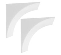 OUNONA Kit de 2 arches de porte en mousse blanche, moulure pour cloison
