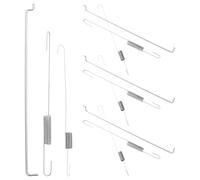 OUNONA Kit de 4 Ressorts de Rappel d'accélérateur de générateur - Tige de Liaison du régulateur, Support de Ressort de contrôle de Vitesse du Moteur, pour l'entretien du carburateur de