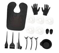OUNONA Kit de Coloration Capillaire 9Pcs Peigne Bol de Outils de Coiffure pour Salon et Usage Domestique Pratique et Solide