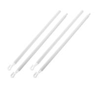 OUNONA Légère 2pcs en pour et Vénitiens Stores D'inclinaison PP Blanc Facile à Installer, pour Stores Verticaux D'intérieur