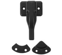 OUNONA Loquet de Porte en Nylon Pivotant Noir pour Camping-Car Verrouillage de Trappe et Rangement Compatible Remorque et Bateau Loquet D’Armoire Robuste pour Usage Extérieur et