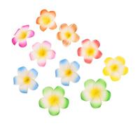 OUNONA Lot De 10 Barrettes À Cheveux En Fausses Fleurs Hawaïennes - Épingles À Cheveux Tropicales Artificielles Pour Fête De Plage, Mariage, Accessoires Pour Cheveux - Épingles À Cheveux