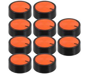 OUNONA Lot de 10 Boutons de Réglage du Chauffage Électrique Thermostat Manuel Mécanique Bouton de Commande de Température pour Radiateur Pièce de Rechange pour Chauffage D’Appoint