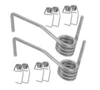 OUNONA Lot De 10 Charnières De Porte De Réfrigérateur Ressorts De Rechange Pour Réfrigérateur Congélateur Argent