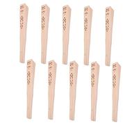 OUNONA Lot de 10 Éventails Pliants en Bois pour Mariage Éventails Décoratifs Éventails De Mariage Éventails De Poche Éventails De Mariage Personnalisés Éventails Décoratifs pour