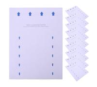 OUNONA Lot de 10 Feuilles de Nettoyage pour imprimantes Laser et Jet | Kit de nettoyage pour imprimante, élimine l'encre, la poussière et les résidus pour photocopieurs, fax, ordinateurs et