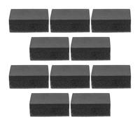 OUNONA Lot De 10 Lingettes Jetables Noires Pour Cirage Et Entretien Chaussures, Chiffon à Cirer En Matériau Plastique, Kit D'entretien Chaussures Homme, Usage Bureau Et Quotidien, Taille Standard