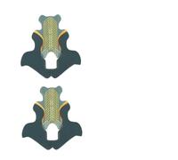 OUNONA Lot De 100 Plateaux Guide Nail Art Poissons Allongés Verts, Outil à Ongles Pour Manucure Professionnelle Et Usage à Domicile, Accessoires De Nail Art Pour Extensions D’ongles