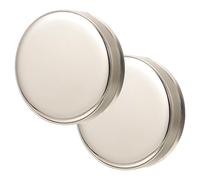 OUNONA Lot De 2 Boîtes à Poudre Vide Ultra-fines En Plastique Abs Doré 2pcs Avec Miroir Rechargeables Pour Femmes Usage Voyage Et Maquillage Quotidien