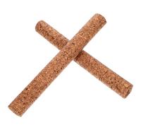 OUNONA Lot de 2 Bouchons de Bouteille en Liège Conique 36 Mm X 30 Cm Bouchons de Vin Soi-même Étanchéité Hermétique pour Bouteilles en Verre Accessoires Vin Couvercle Réutilisable