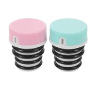 OUNONA Lot de 2 Buses de Bidet Portables à Douchette, Pulvérisateur de Toilettes Compact Blanc Orifice Unique, pour Voyage, Randonnée et Hygiène Intime Féminine, Nettoyage Doux et