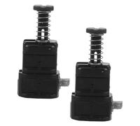OUNONA Lot de 2 Clips de Verrouillage Métalliques pour Poignée de Valise Télescopique Loquet à Ressort Sécurisé Pièces de Rechange Compatibles Accessoire de Réparation pour Bagages
