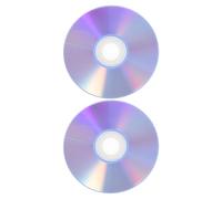 OUNONA Lot de 2 Disques CD-r Vierges à Haute Capacité en Plastique, Performance Professionnelle pour Enregistrement Musical et Prévention des Pertes de Données, pour Studio et Domicile