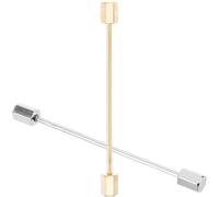 OUNONA Lot de 2 Épingles à en pour Hommes Épingle à Cravate pour Costume Accessoires Chic pour Chemise Taille Compacte pour Occasions Spéciales