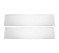 OUNONA Lot de 2 Étagères Murales en Acrylique Transparent 33 CM pour Armoire à Pharmacie 13 Pouces Étagères Flottantes Multifonctions pour Rangement Salle de Bain la Cuisine et Chambre