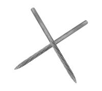 OUNONA Lot de 2 Forets à Fraiser en Acier au Carbone 3 MM pour Réparation de Pneus Mèche Champignon Haute Résistance Outil D’Alésage Précis pour Crevaisons Voiture Moto Camion