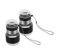 OUNONA Lot de 2 gobelets à thé en verre avec infuseur, bouteille isotherme portable de 320 ml pour thé en vrac, système de séparation/eau, passoire en acier inoxydable, idéal pour les voyages