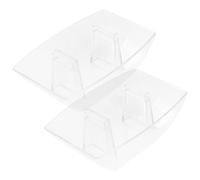 OUNONA Lot de 2 Gobelets Récupérateurs D’huile pour Hotte Cuisine, Réservoir Transparent, Accessoire Compatible Hotte Aspirante, Petit Bol à Huile Usée Facile à Nettoyer, 100% PC