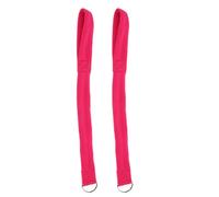 OUNONA Lot de 2 laisses pour poussette - Sangle de main pour poussette et fauteuil roulant, corde courte pour chien, idéale pour les promenades - Laisse de sécurité rose pour et fauteuil roulant
